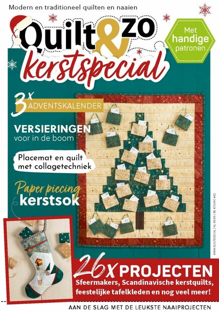Quilt en zo #82 kerstspecial