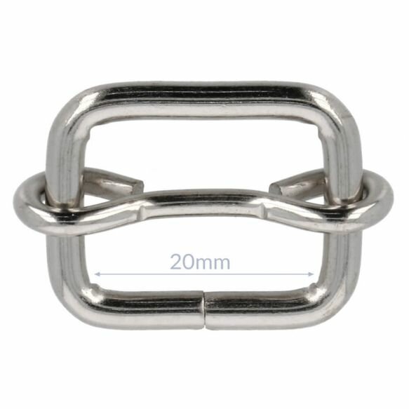Gesp metaal 20 mm