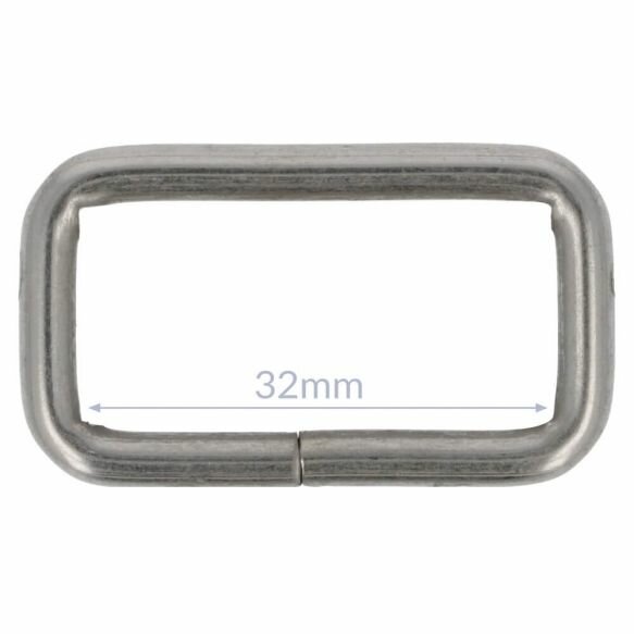 Gesp metaal 38 mm