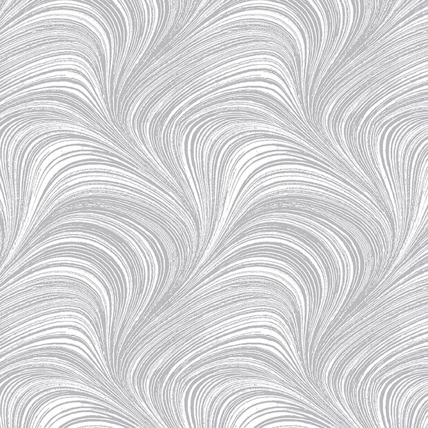 Pearlescent Waves Texture Silver
