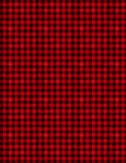 Hot Cocoa Bar Red Check