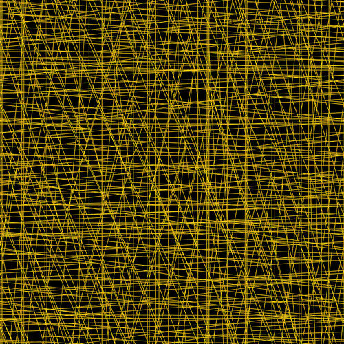 Black, White &amp; 24 Karat Tossed Straws