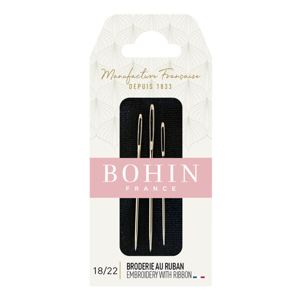 Bohin Assortiment borduurnaalden voor lint no. 18/22