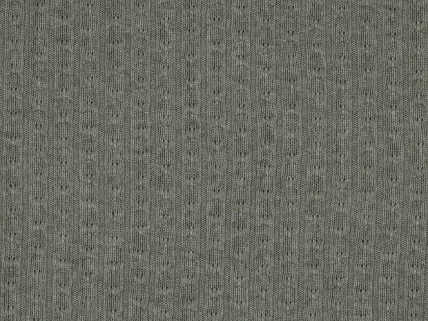 Viscose gebreid, oud groen