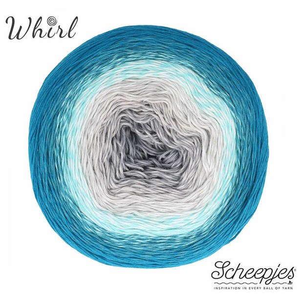 Scheepjes Cotton Whirl 706 Blueberry Frost 