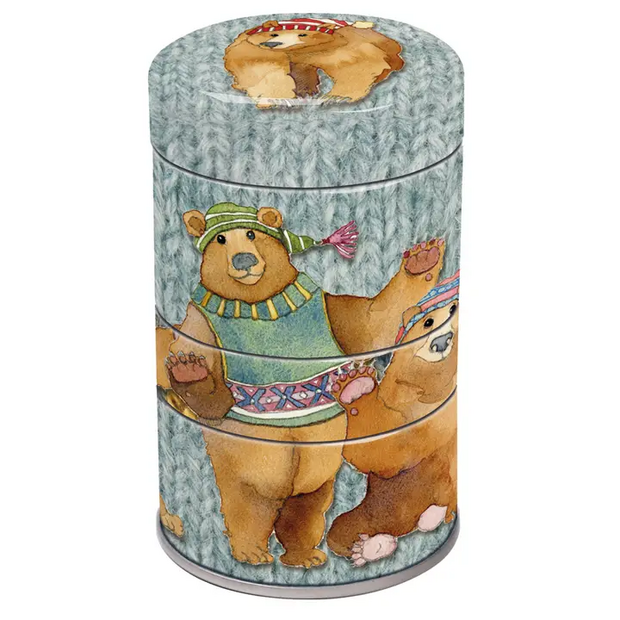 Woolly Bears . Mini Stacking Tin