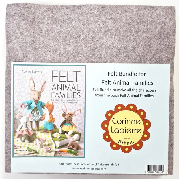 Felt Bundle For Animal Families Book
