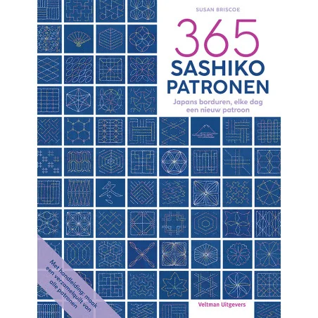Boek 365 Sashiko-patronen