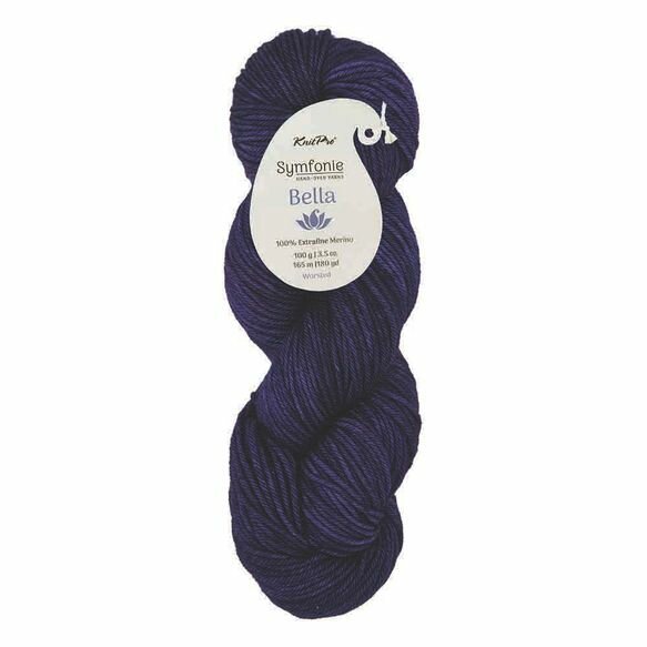 Bella solid SS4013 Aubergine