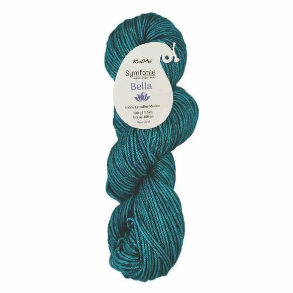 Bella solid SS4018 Peacock Green