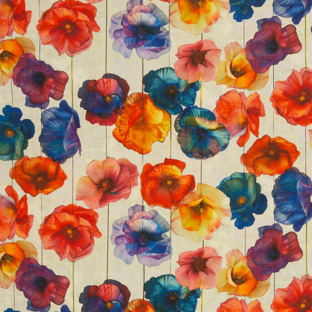 Beate Canvas bloemen