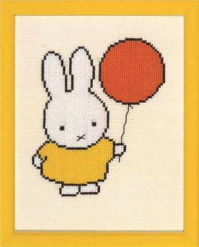 borduurpakket Nijntje met ballon, Dick Bruna