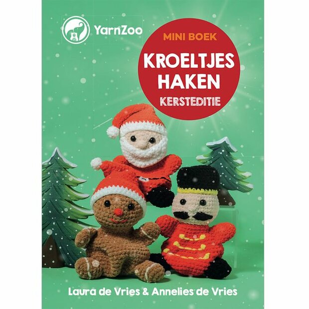 Mini Haakboek Kroeltjes: Kersteditie