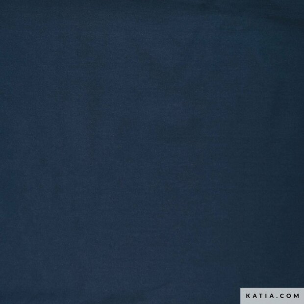 Jersey Solid Color Navy &ndash; Donkerblauwe tricotstof van Katia
