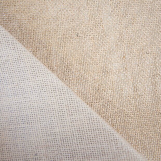 Waterdichte jute stof &ndash; Jute Natural Color van Katia Fabrics