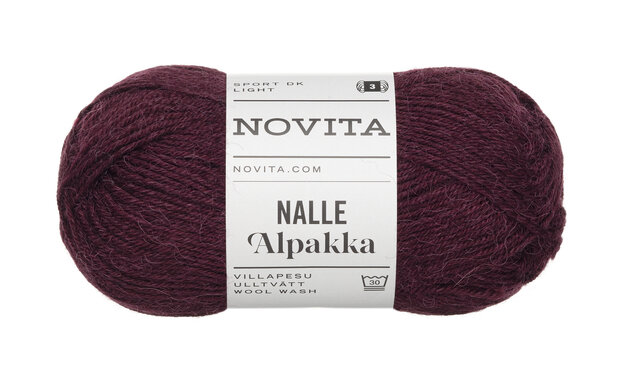 Nalle Alpakka 5481 Chokeberry