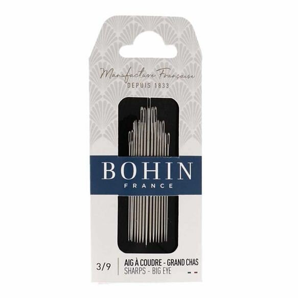 Bohin Sharps Naainaalden Groot Oog &ndash; Assortiment 15 Stuks