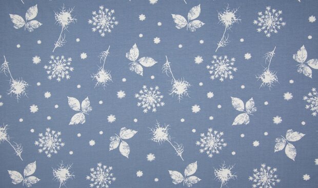 french terry cold flowers