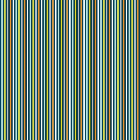 Woodland Friends Stripe