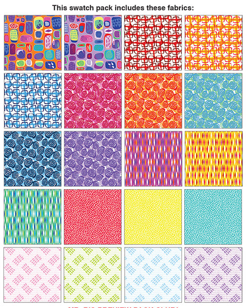 Abstract Garden 10 x 10 pack