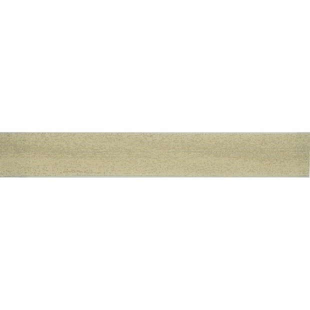 Ceintuurelastiek 25 mm goud