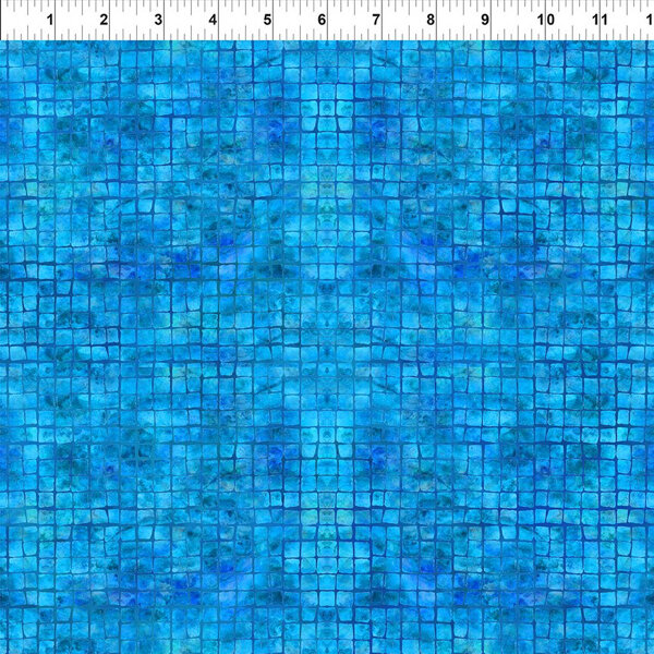 Calypso II, Tiles Blue