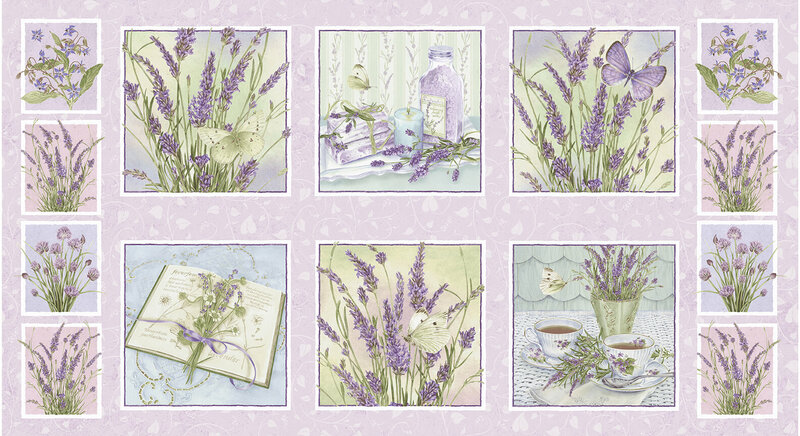 Lavender Garden, Paneel