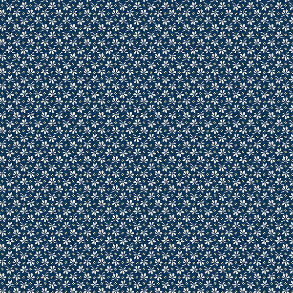 Annabella Flowers and Beans Blue