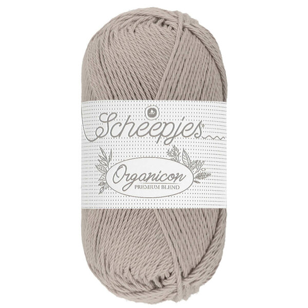 Scheepjes Organicon 50g - 201 Ashen Mink