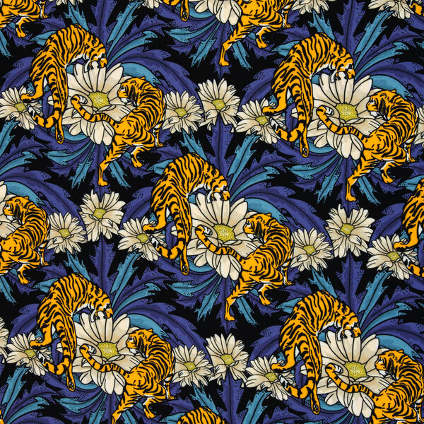 Tiger Ornament by Bienvenido Coloride