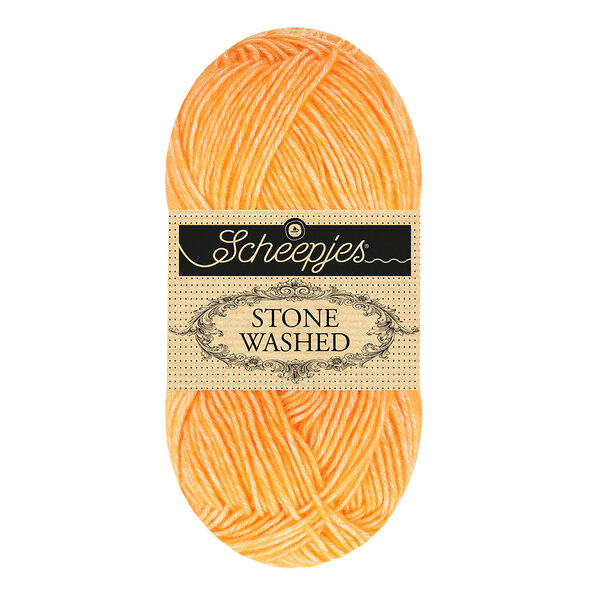 Stone Washed 842 Orange Calcite