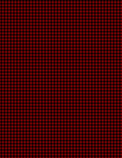 CF7065 Red Check Flanel