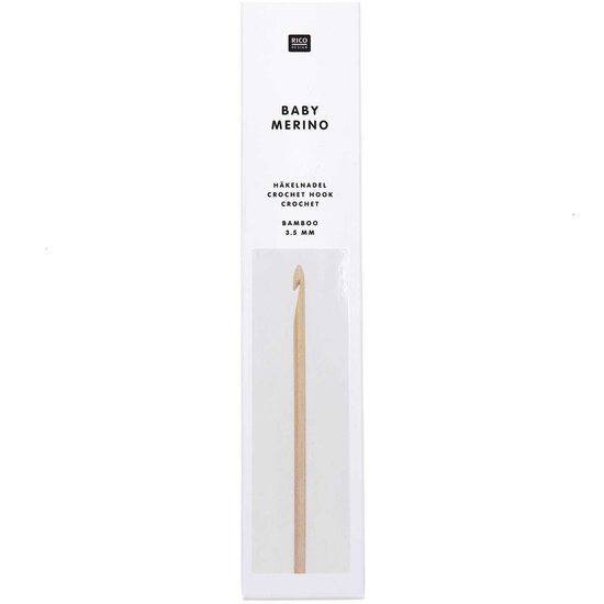 Haaknaald 3,5 mm bamboo Rico Design