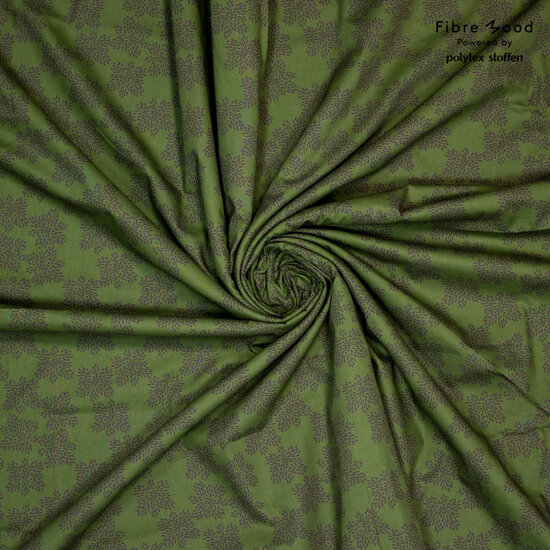 Sienna katoen poplin