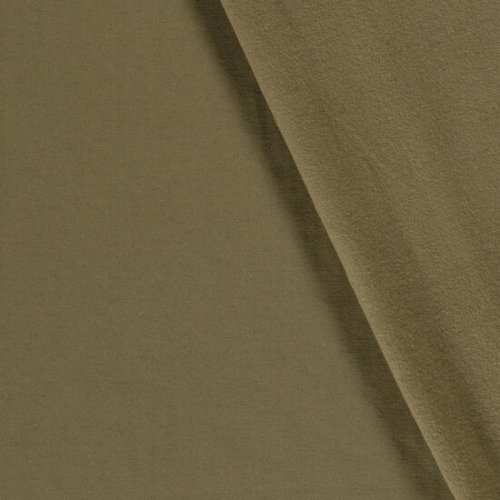 sweater viscose jersey kaki groen