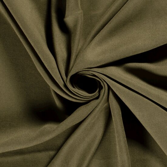 viscose twill donker groen