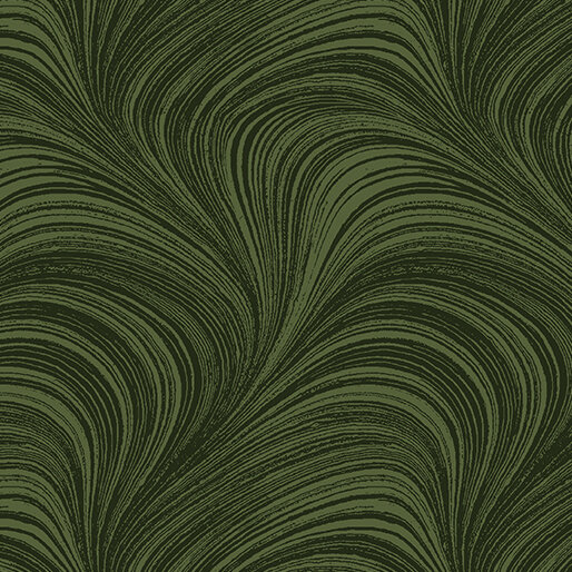 Wave Texture dark green