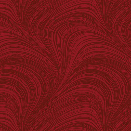 Wave texture Medium Red