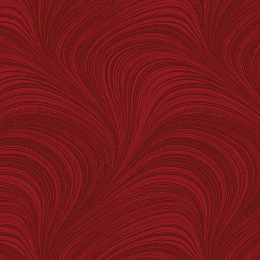 Wave texture Medium Red
