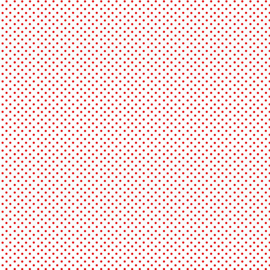 Spot on Bright Red