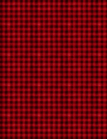 Hot Cocoa Bar Red Check