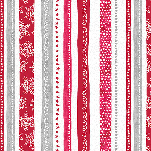 Hearty the Snowman, Stripe Red