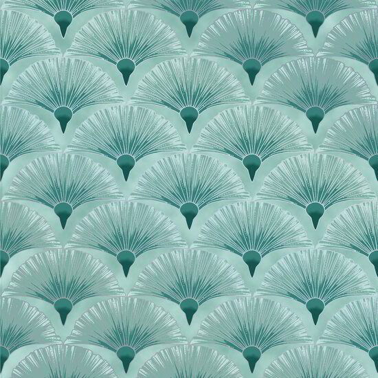 Melba, Fan Teal/Silver