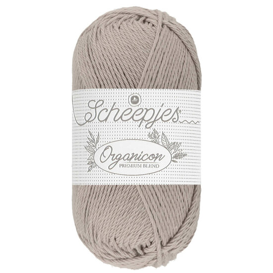 Scheepjes Organicon 50g - 201 Ashen Mink