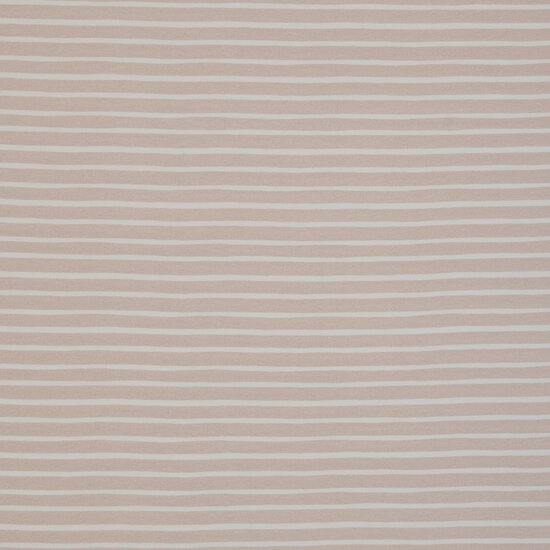 Tricot, Berne Streep wit/beige