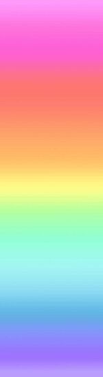 Fairy Dust Rainbow Hues Ombre