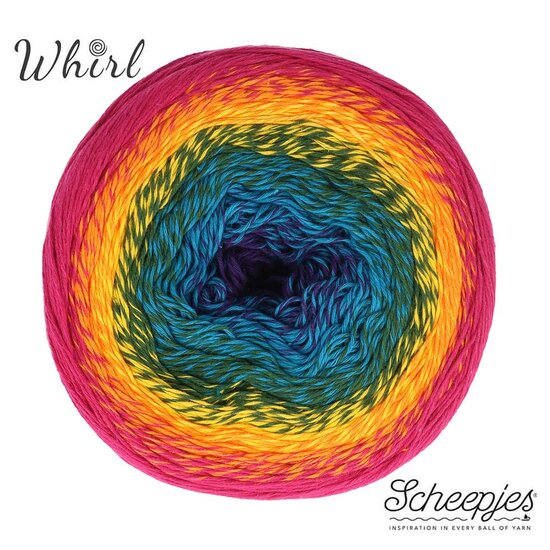 Scheepjes Cotton Whirl 712 Fruit Salad 