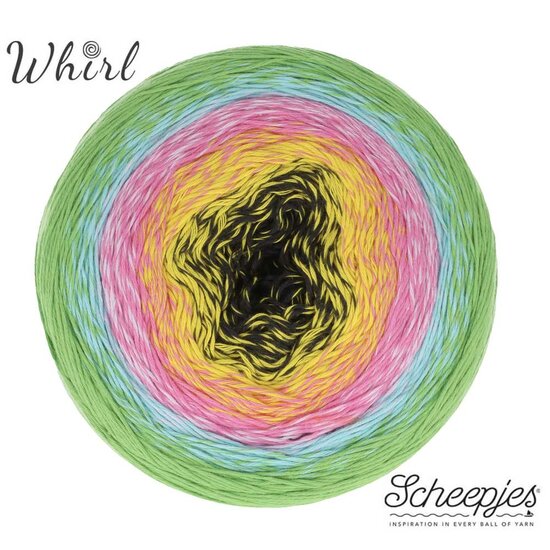 Scheepjes Cotton Whirl 723 Cyber Sunrise