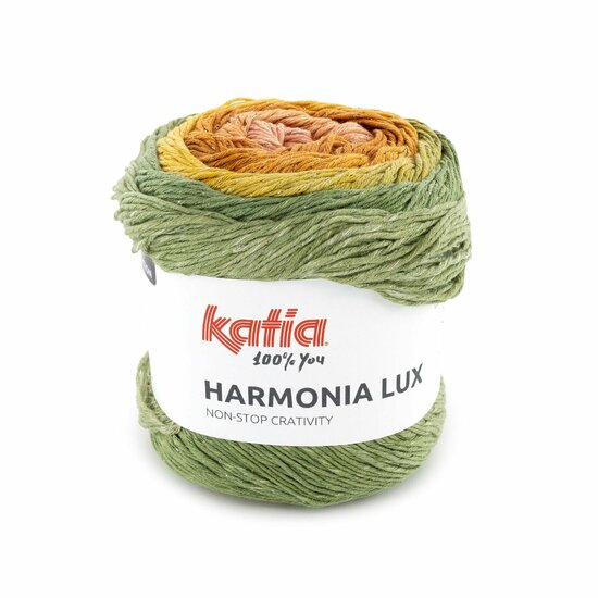 Harmonia Lux 105 - Groen-Roest bruin-Kauwgom roze