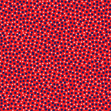 Ditsy dots red